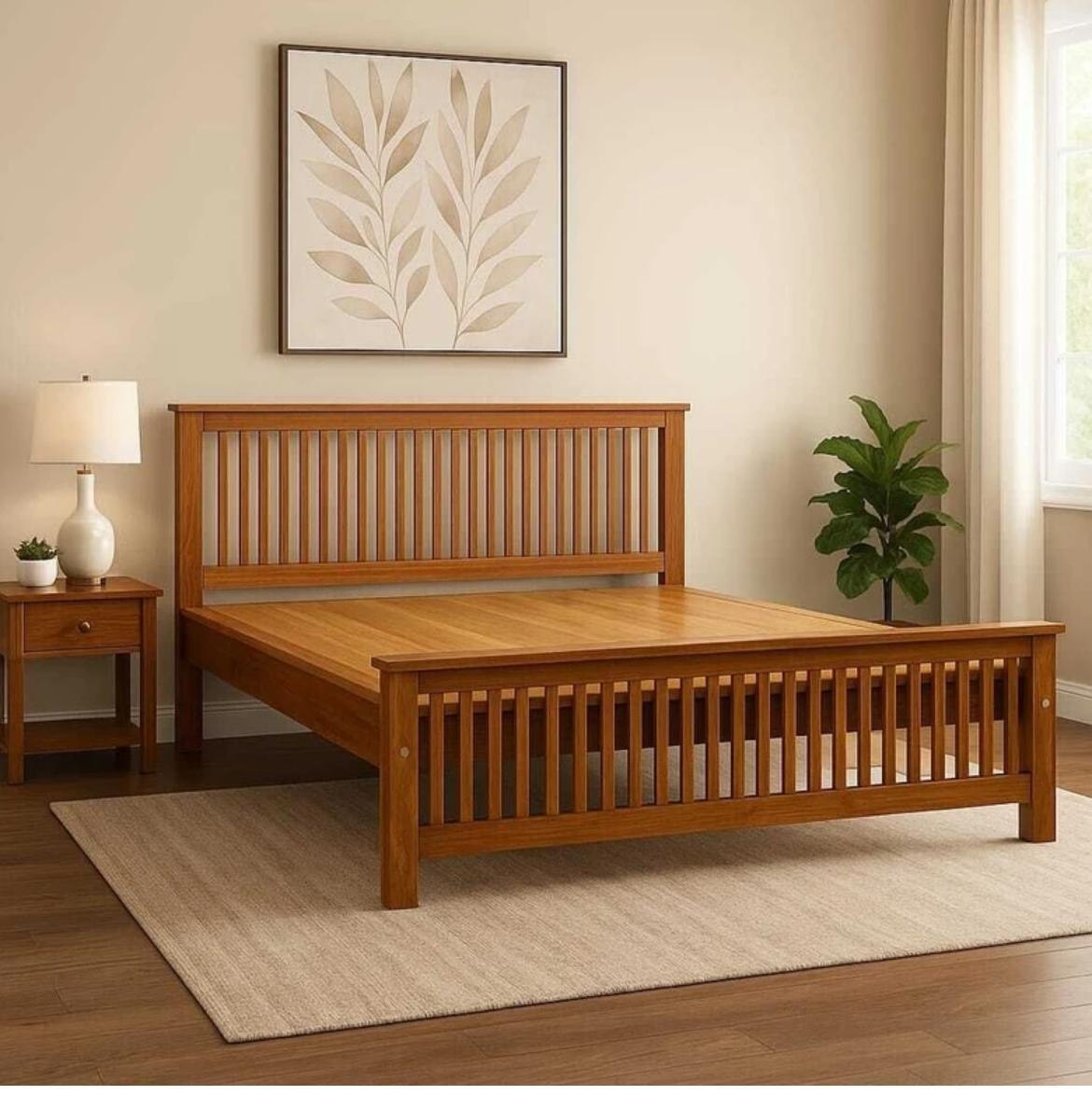 Grand Arch Tufted Master Bed