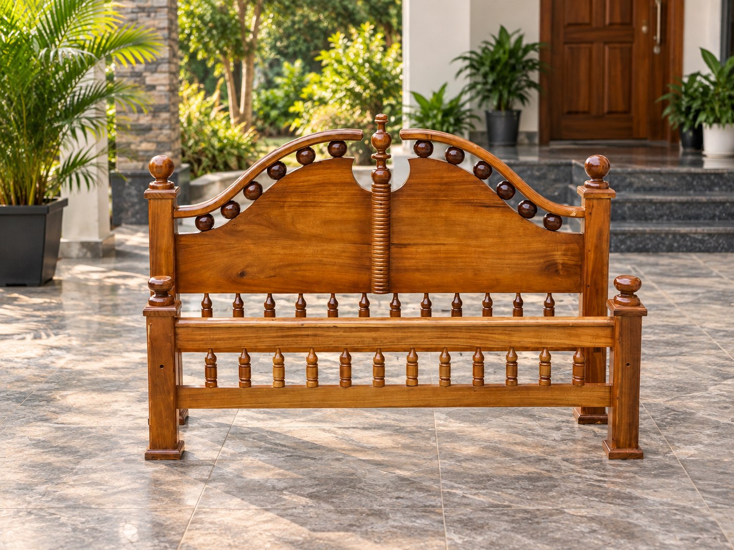 Artisan Spindle Headboard Bed