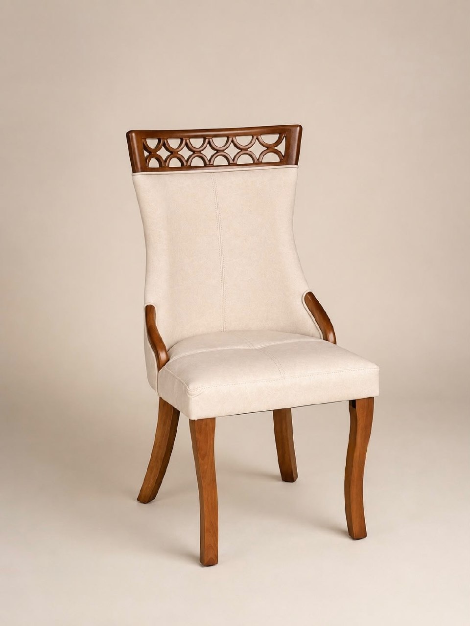 Aura Sculptural Accent Armchair