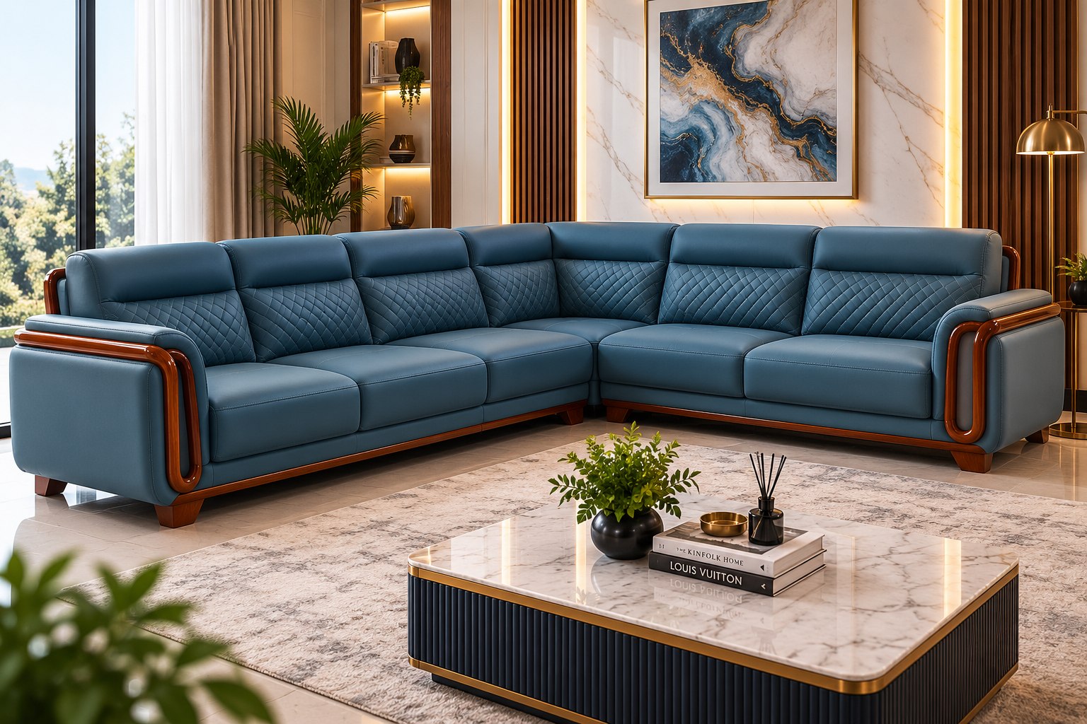 Milano Cream Minimalist Lounger