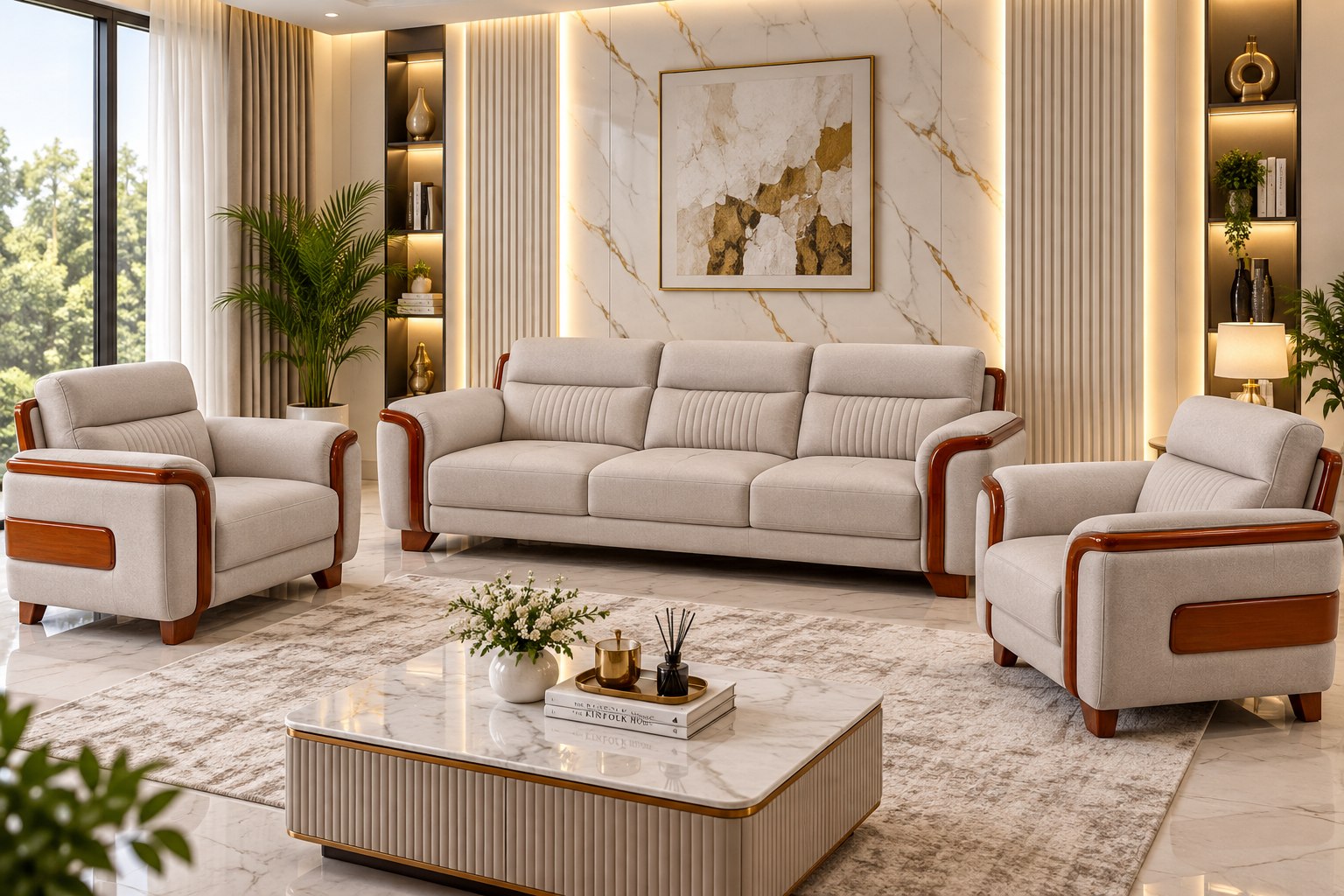 Imperial Chesterfield Tufted Sofa